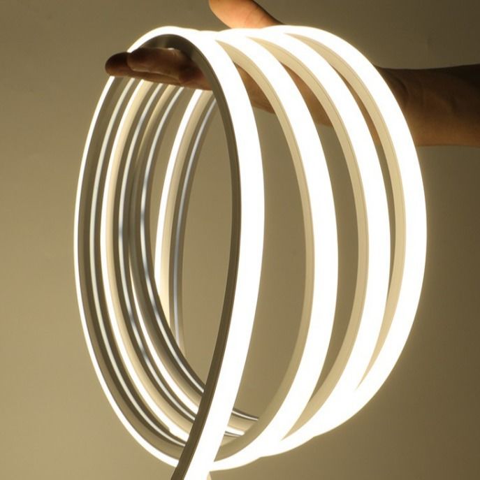 2835 5050 LED Dải đèn neon Ánh sáng Silica Gel mềm IP67 Chống thấm nước để trang trí