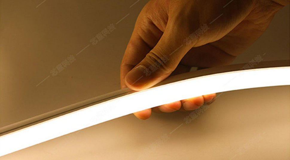 Đèn Neon Rope Light Flex Tube chiếu sáng uốn cong phía trên 24V silicone flex led dây neon