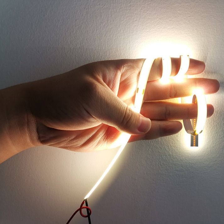 Dải LED 480leds/M COB 12V Mật độ cao 4000K 10W Trang trí nhà