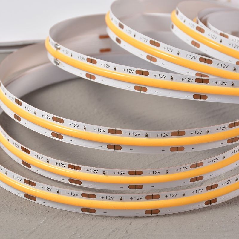 Trang trí nội thất trong nhà LED COB Light 12V 10W 3000K Chạy nước 3m