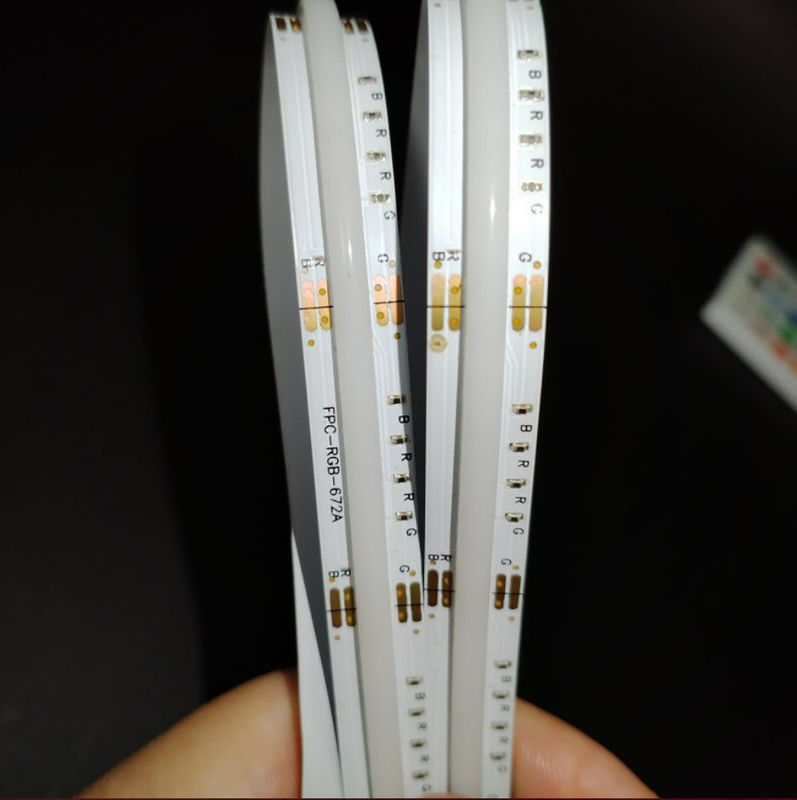Dải đèn RGBW COB DC 24V Mật độ cao 14,4W 4000K Trang trí trong nhà