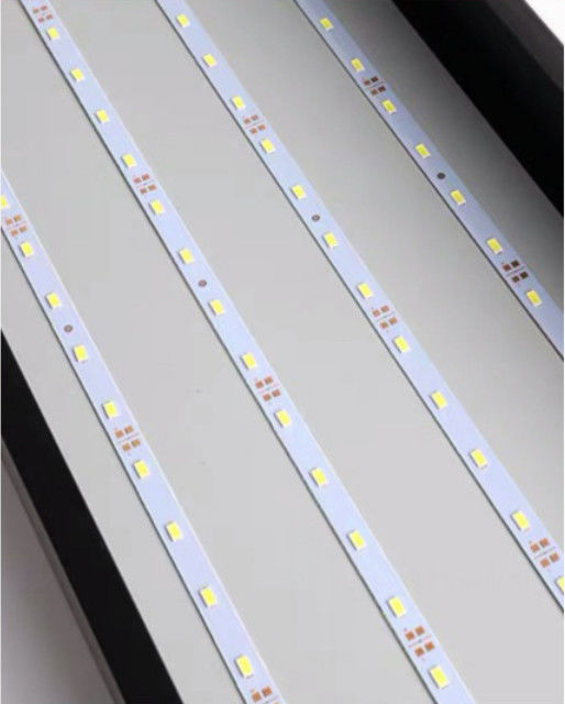 Đèn LED phòng ngủ Đèn treo tuyến tính Chiếu sáng mặt dây chuyền màu đen Trang trí trong nhà 3000K 5000K 35W