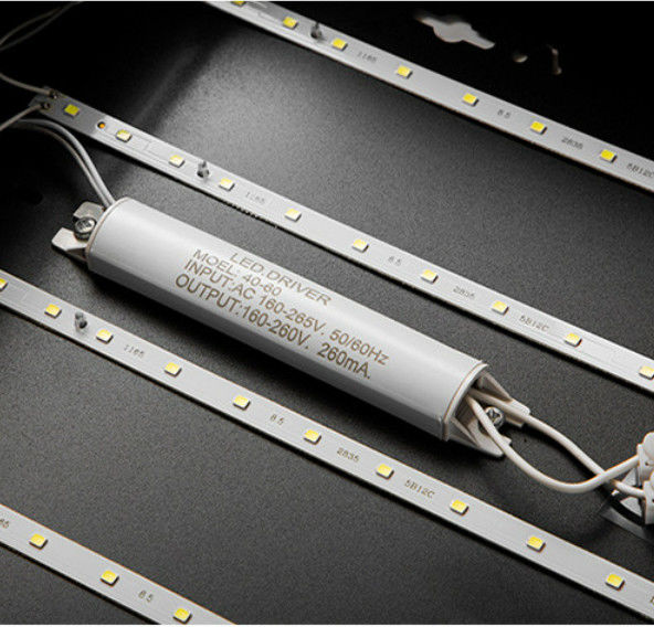 Đèn LED phòng ngủ Đèn treo tuyến tính Chiếu sáng mặt dây chuyền màu đen Trang trí trong nhà 3000K 5000K 35W