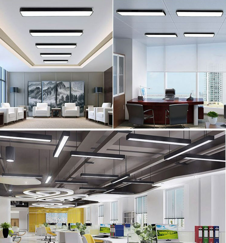 Đèn treo tuyến tính LED AC110-265V Độ sáng cao 35W 6500K Màu trắng