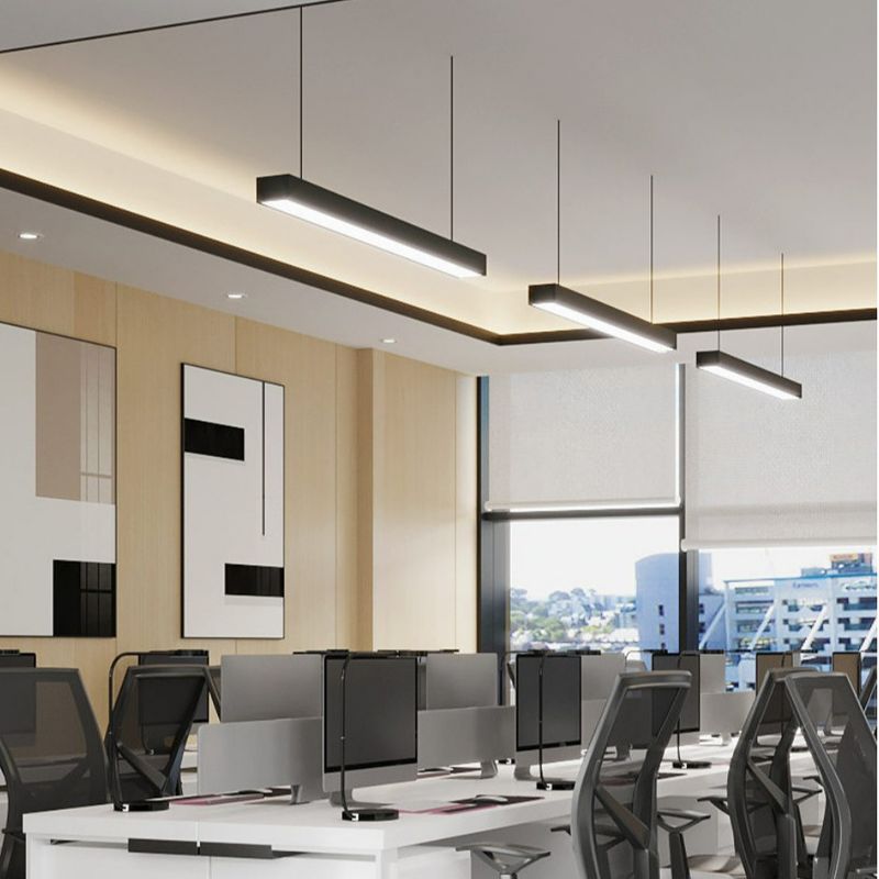 Đèn treo tuyến tính LED AC110-265V Độ sáng cao 35W 6500K Màu trắng