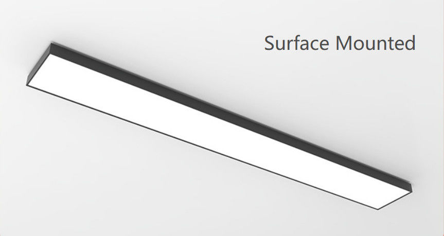 Đèn treo tuyến tính Surface Mount AC85-277 Thay đổi màu kép 0-10V