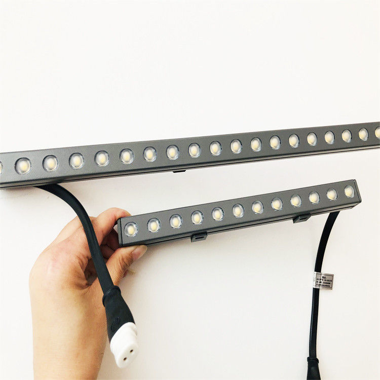 Máy giặt tường LED 3000K CRI90 Đèn máy giặt tường tuyến tính LED ngoài trời 24V 12W