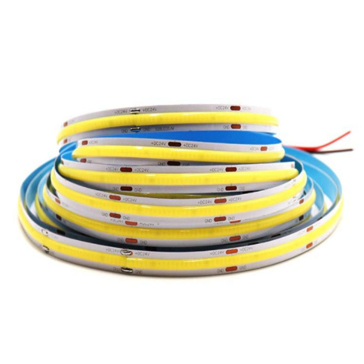 Đèn LED COB hai màu 24v 12v 5v 8W 10W Rgbcw Rgbw Rgb Silicone Địa chỉ