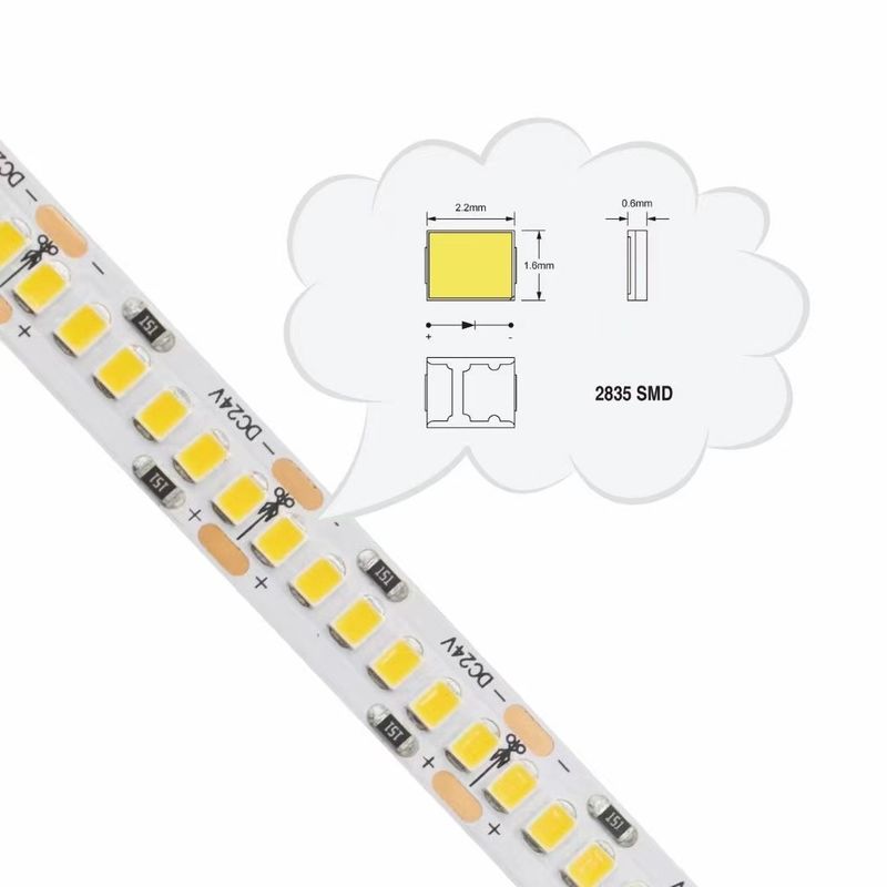 Đèn LED dải linh hoạt không thấm nước ngoài trời Độ sáng cao 13w để trang trí