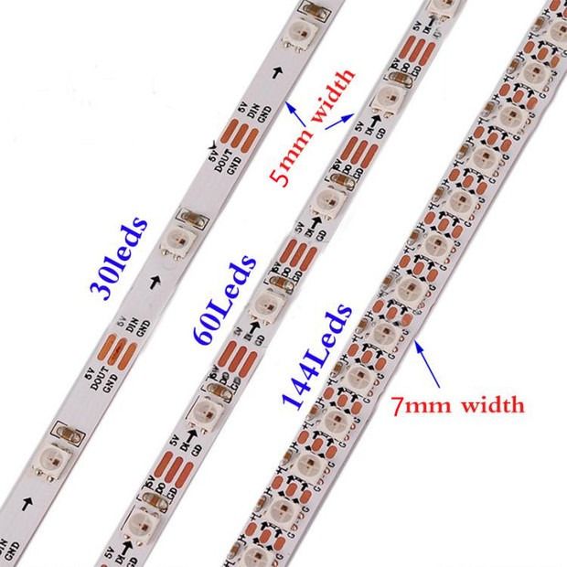 300 đèn LED 12V Dải đèn Led phẳng linh hoạt Tia cực tím SMD5050 16,4 Ft / 5m cho Vẽ tranh cơ thể cho bữa tiệc trong nhà