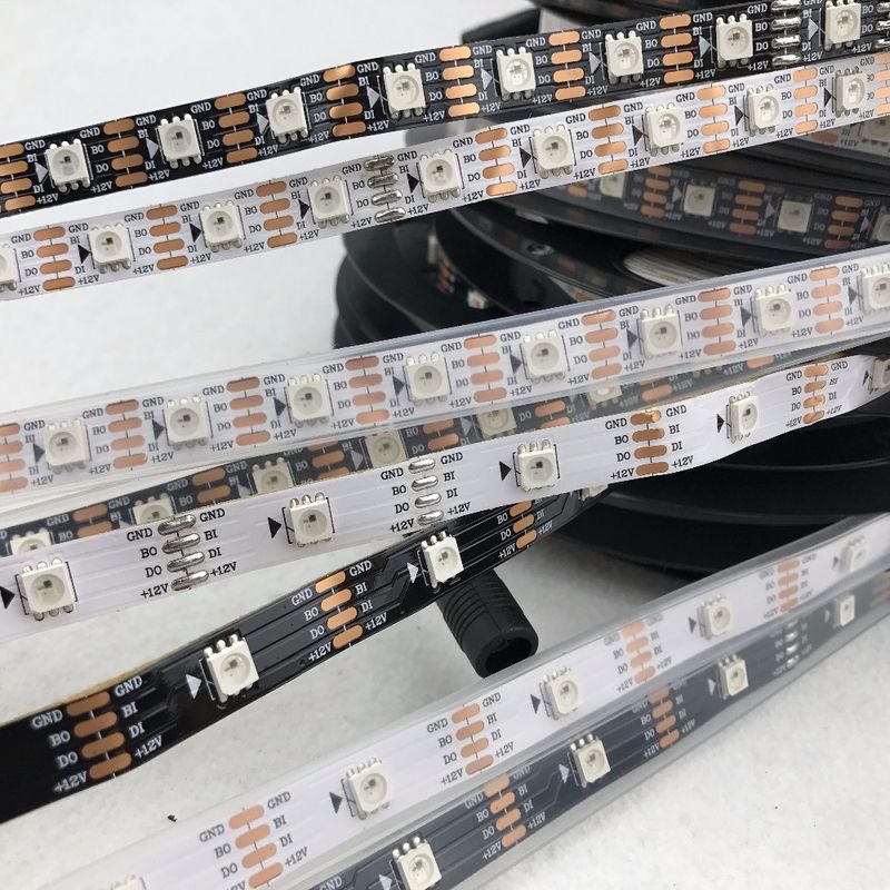 6W 8W 10W 12W 12V Đèn LED dải linh hoạt SMD 5050 RGB Nhiều màu 300 đèn LED