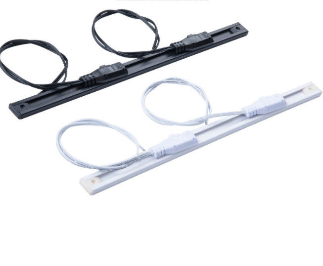 Đường ray LED 2 dây Đường ray ánh sáng Màu đen Đường ray nguồn LED 24V 12V